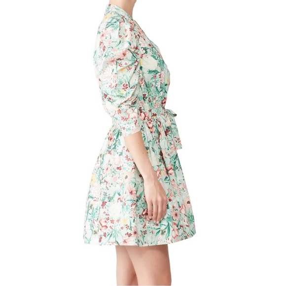 Ronny Kobo Floral Meritti Mini Dress XS - Picture 3 of 4